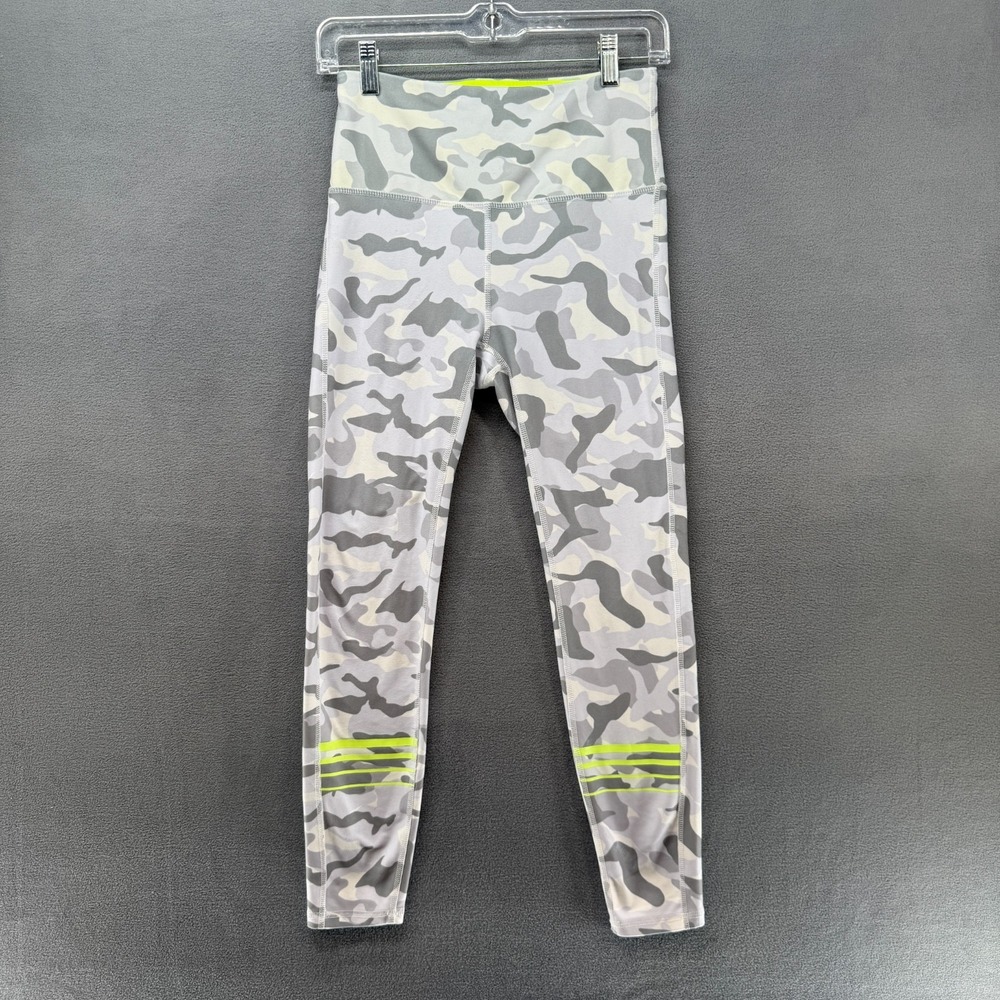 Ellie Leggings Womens Medium Multicolor Camouflage Ankle High Rise Athleisure